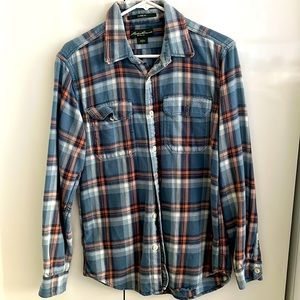 Eddie Bauer classic fit flannel!